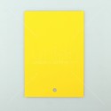 กระดาษโปสเตอร์ 2 หน้าอ่อน เกรด AA <1/100> สีเหลืองเข้ม(3)