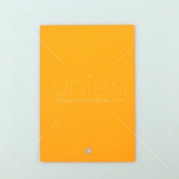 กระดาษโปสเตอร์ 2 หน้าอ่อน เกรด AA <1/100> สีส้ม(13)