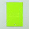 กระดาษโปสเตอร์ 2 หน้าอ่อน เกรด AA <1/100> สีเขียวตอง (1)
