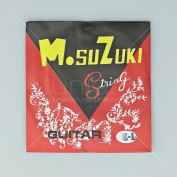 SUZUKI สายกีต้าร์ โปร่ง เบอร์ 1 <1/12>