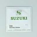 SUZUKI สายกีต้าร์ ไฟฟ้า เบอร์ 3 <1/12>