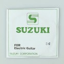 SUZUKI สายกีต้าร์ ไฟฟ้า เบอร์ 6 <1/12>