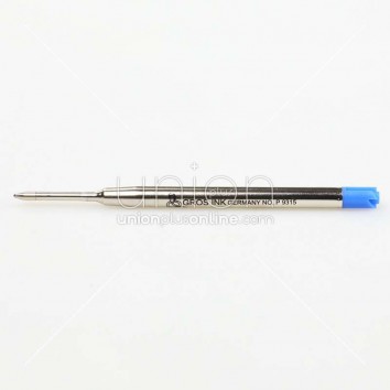 GROS ไส้ปากกาลูกลื่น ด้ามยาว <1/12> สีน้ำเงิน