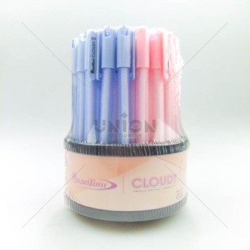 Quantum ปากกาเจล ปลอก 0.5 CLOUDY <1/40> สีน้ำเงิน