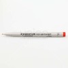 STAEDTLER ปากกาเขียนแผ่นใส ลบได้ 0.6 <1/10> สีแดง