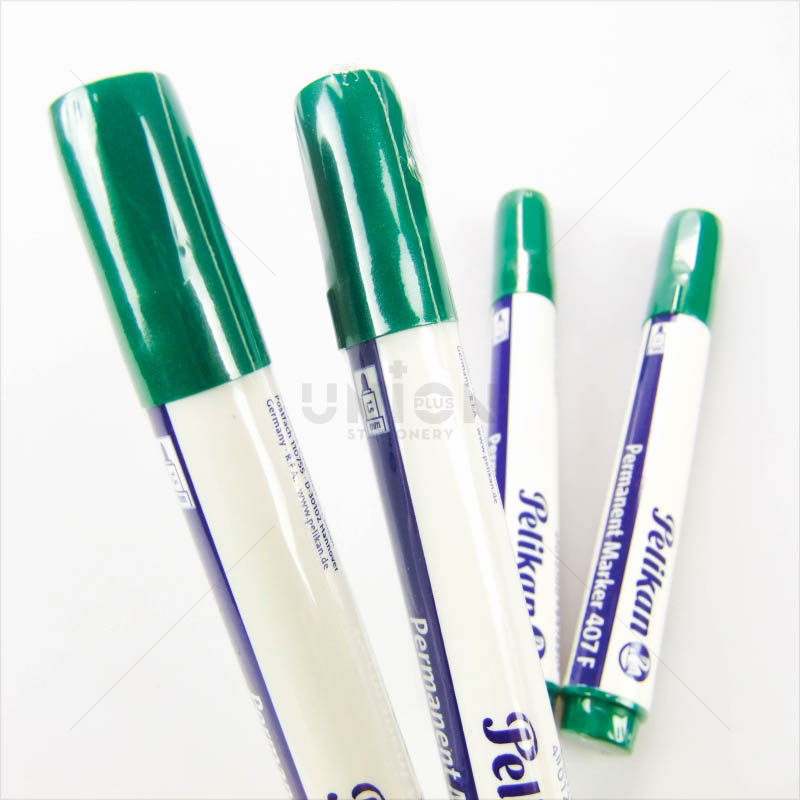 Pelikan ปากกามาร์คเกอร์ 407F สีเขียว