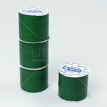WINTAPE เทปย่นสี 1.5นิ้ว x 3หลา <1/12> สีเขียวแก่