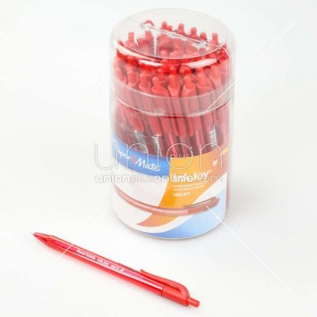 Paper Mate ปากกาอิงค์จอย 0.5 กด 100RT<1/50> สีแดง