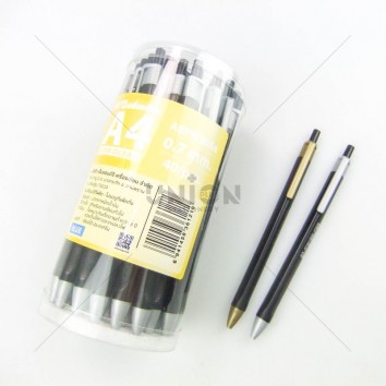 M&G ปากกาหมึกน้ำมัน กด 0.7 A4 ABPW30R4 <1/40> สีน้ำเงิน