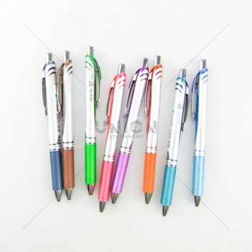 PENTEL ปากกาหมึกเจล 0.7 ENERGEL BL77 <1/12> ฟ้าTurquoise