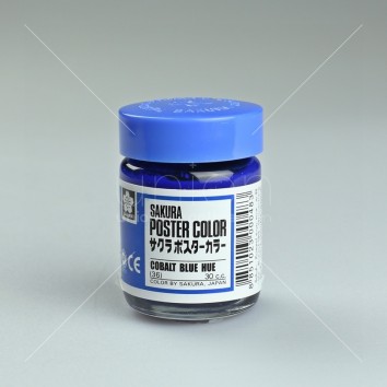 SAKURA สีโปสเตอร์ 30 CC <1/6> น้ำเงินอ่อน(36)