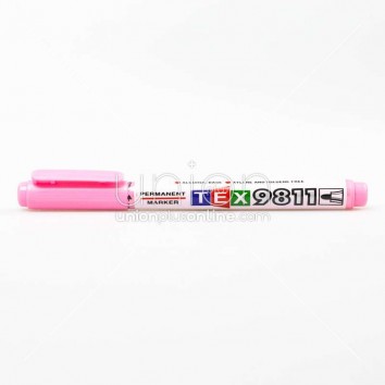 TEX ปากกามาร์กเกอร์ 9811 F <1/12> สีชมพู