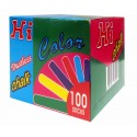 Hi Chalk ชอล์ค 100 แท่ง CK100C <1/1> คละสี