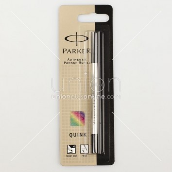 PARKER ไส้ปากกาโรลเลอร์บอล ควิ้ง กลาง (M-0.7) <1/1> ดำ