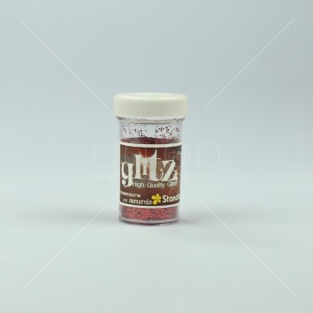 Standard ผงกากเพชรบรรจุหลอด Glitz <1/12> สีแดง