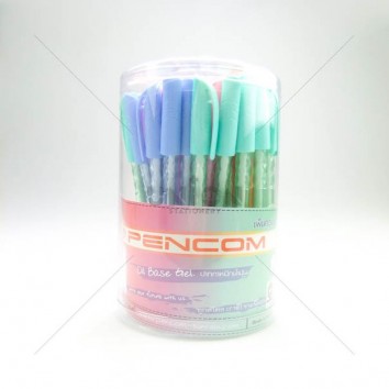 Pencom ปากกาหมึกน้ำมัน ปลอก 0.5 OG39 <1/50> หมึกน้ำเงิน