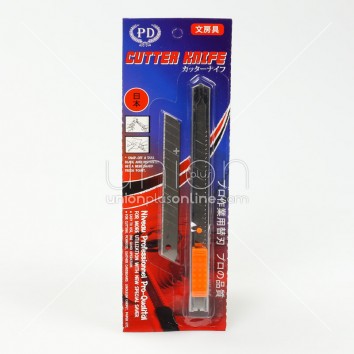 PD มีดคัตเตอร์แสตนเลสเล็ก PD + ใบPD/12409 <1/6>
