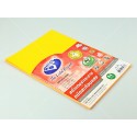 BOS สติ๊กเกอร์สะท้อนแสง ขนาดA4 <1/30> สีส้ม A5
